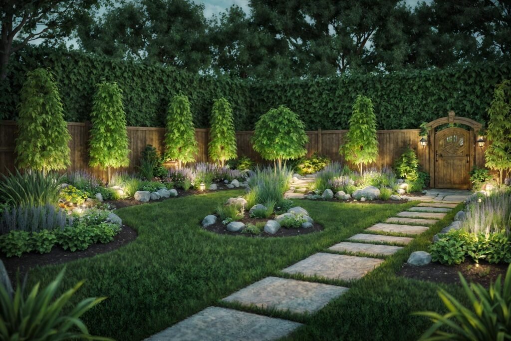 Vintage-style Designed Outdoor Garden