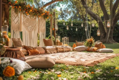 Free Bohemian Garden Setup
